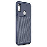 Huawei Y6 2019 Karbon Desenli Negro Silikon Kılıf