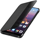 Huawei Mate 20 Pro Yarım Cam Kapaklı Kılıf
