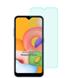 Samsung Galaxy A01 Temperli Kırılmaz Cam Ekran Koruyucu