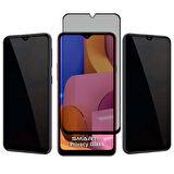 Samsung Galaxy A20S Yandan Görünmeyen 5D Hayalet Ekran Koruyucu