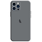 Apple iPhone 12 Pro Max Kamera Korumalı Silikon İçi Kadife Lansman Kılıf