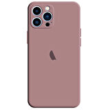 Apple iPhone 12 Pro Max Kamera Korumalı Silikon İçi Kadife Lansman Kılıf