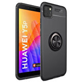 Huawei Y5P Yüzüklü Power Silikon Kılıf