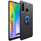 Huawei Y6P Yüzüklü Power Silikon Kılıf