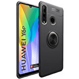 Huawei Y6P Yüzüklü Power Silikon Kılıf