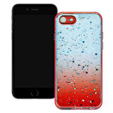Apple Iphone 7/8 Simli Şeffaf Sert Slikon Kılıf
