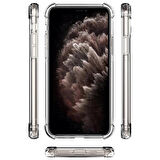 Apple Iphone 11 Pro Max Shock Absorbing Darbe Emicili Şeffaf Silikon Kılıf