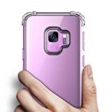 Samsung Galaxy S9 Shock Absorbing Darbe Emicili Şeffaf Silikon Kılıf