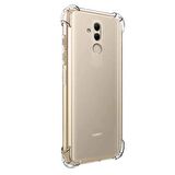 Huawei Mate 20 Lite Shock Absorbing Darbe Emicili Şeffaf Silikon Kılıf