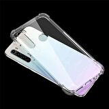 Xiaomi Redmi Note 8T Shock Absorbing Darbe Emicili Şeffaf Silikon Kılıf