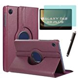 Samsung Galaxy Tab A9 Plus Kılıf Ekran Koruyucu Kalem Set