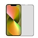 Apple iPhone 14 Uyumlu 5D Tam Kaplayan Temperli Cam Ekran Koruyucu