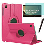 Samsung Galaxy Tab A9 Plus X210 Kılıf Ekran Koruyucu Kalem Set