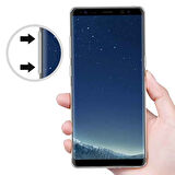 Samsung Galaxy Note 8 Uyumlu Transparent Soft Kılıf