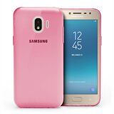 Samsung Galaxy J2 Pro 2018 Uyumlu Kılıf Transparent Soft