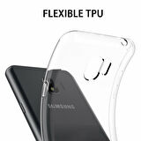 Samsung Galaxy J2 Pro 2018 Uyumlu Kılıf Transparent Soft