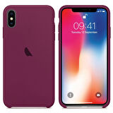 Apple iPhone X / iPhone XS Silikon içi Kadife Lansman Kılıf