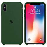 Apple iPhone X / iPhone XS Silikon içi Kadife Lansman Kılıf