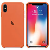 Apple iPhone X / iPhone XS Silikon içi Kadife Lansman Kılıf
