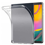 Samsung Galaxy Tab A SM T290 Uyumlu Şeffaf Kılıf Cam Kalem Set