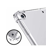Apple iPad 5 Nesil / 6 Nesil Shock Darbe Emici Şeffaf Tablet Kılıfı