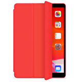 Apple iPad Mini 2 / Mini 3 Smart Cover  Stand Arkası Şeffaf Tablet Kılıfı