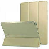 Apple iPad 5 ve 6 Nesil Uyumlu Smart Cover Arkası Şeffaf Tablet Kılıfı