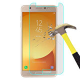 Samsung Galaxy J7 Max Uyumlu Temperli Kırılmaz Cam Ekran Koruyucu 3 lü Set