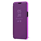 Samsung Galaxy J6 2018 Uyumlu Aynalı Kapaklı Lüx Kılıf