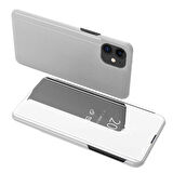 Apple iPhone 12 / iPhone 12 Pro Uyumlu Aynalı Kapaklı Lüx Kılıf