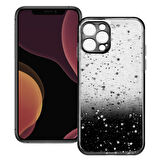 Apple Iphone 12 Pro Max Simli Şeffaf Sert Slikon Kılıf