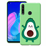 Huawei P40 Lite E Uyumlu Cartoon Silikon Telefon Kılıfı
