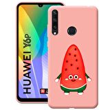 Huawei Y6P Cartoon Silikon Telefon Kılıfı
