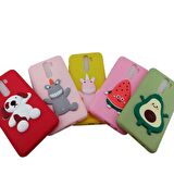 Huawei Y5P Cartoon Silikon Telefon Kılıfı