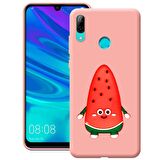Huawei P Smart Pro 2019 Cartoon Silikon Telefon Kılıfı