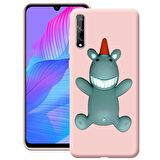 Huawei P Smart S Cartoon Silikon Telefon Kılıfı