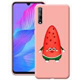 Huawei P Smart S Cartoon Silikon Telefon Kılıfı