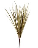 Yapay Çiçek Gold Altın Dore Grass Saz 50cm Bitki Yapay Çiçek Dekor Çiçeği Uzun Ot