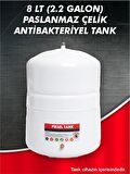 Master 10 Aşamalı Pompalı Master Membranlı Alkali Çelik Tanklı Su Arıtma Cihazı