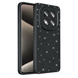 Xiaomi Redmi Note 14 Pro 4G Kılıf Kamera Korumalı Simli Parıltılı Lüks Silikon