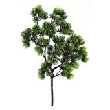 Yapay Çiçek Bonzai Dalı Çam İğneli Bonsai Yaprakları Dekoratif Yapay Bitki