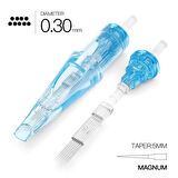 WJX Cartridges - 1041 RM-1 Round Magnum Long Taper - Kartuş Dövme İğnesi (10 Adet)