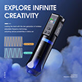 Mast Hertz - Kablosuz Dövme Makinesi