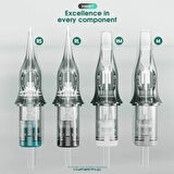 Mast Hyperink Cartridges 0807 RL Round Liner - Kartuş Dövme İğnesi