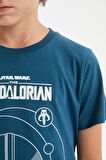 DeFacto Erkek Çocuk Star Wars-Mandalorian Pijama Takımı Kısa Kollu Üst Şort C5503A824SMBE785