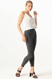 Kadın Gri Skinny Jean Pantolon