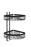 VitrA Base 400 A4416036 İkili Süngerlik, Mat Siyah