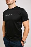 Erkek Slim Fit Enjeksiyon Baskılı Pamuklu T-Shirt