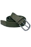 Yeşil Elastik Esnek Unisex Örgü Kemer - 8500-10