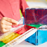 MAGNA-TILES® - Rail Racers - 33 Parça